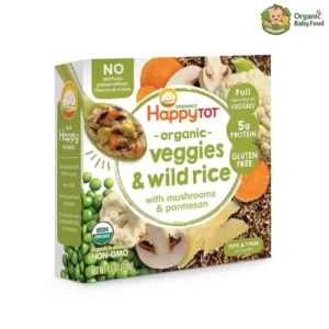 HAPPY TOT Organic Veggies Wild Rice